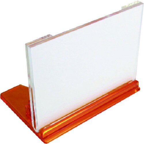 U型カード立 小 橙 M17337