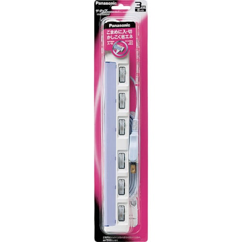 ザ・タップスイッチ 6コ口 3mコード付