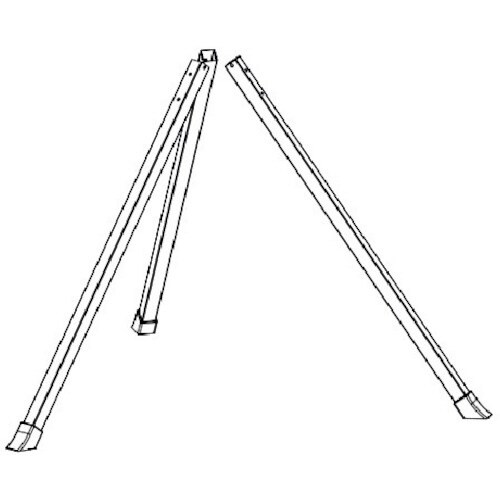 全閉式工場扇ルフトハーフェンパーツ スタンドパイプ