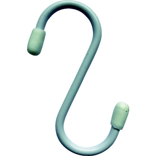 スチールSフック 75mm 白