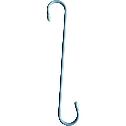 スチールSフック 300mm 白