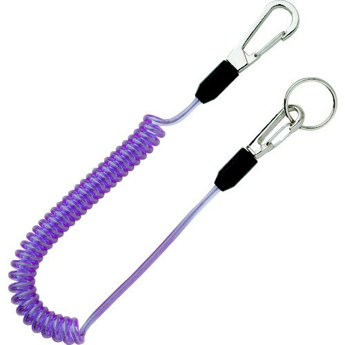 セーフティコード ステンレスワイヤー バイオレット