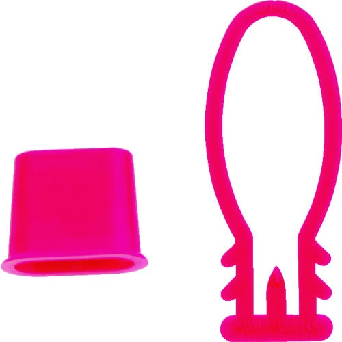 みかんネット用留め具 赤 10個入