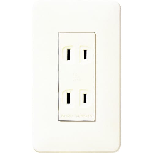 埋込ダブルコンセント