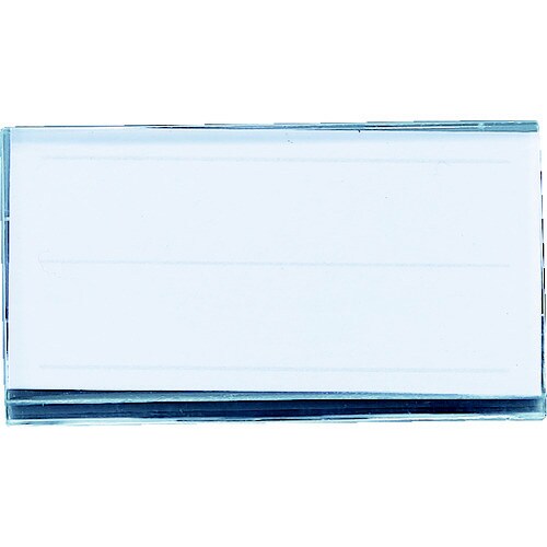 U型名札25×50mm(安全ピン型)