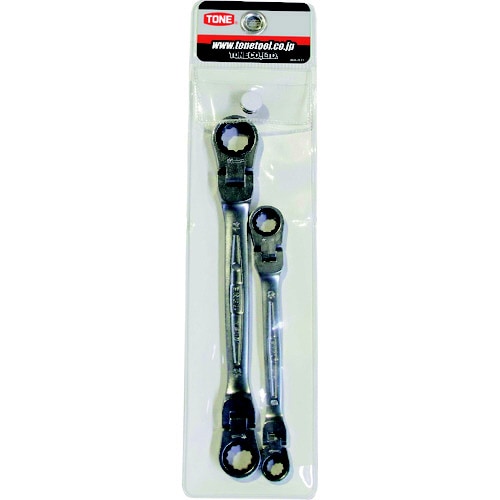 両首振ラチェットめがねレンチセット