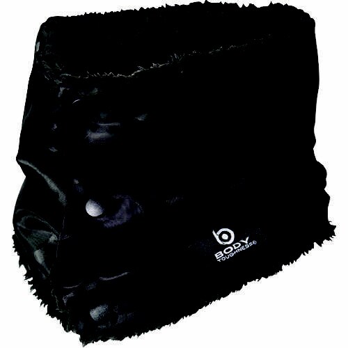 防風ネックウォーマー 迷彩 ブラック