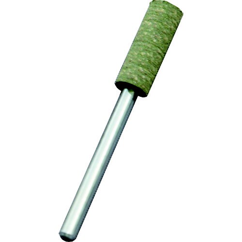 #220軸付ゴム砥石 砥石径Φ6 軸径Φ3 緑
