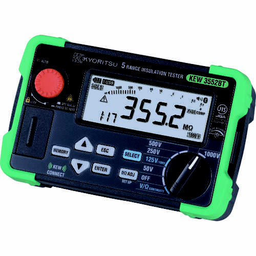 デジタル絶縁抵抗計 Bluetooth搭載