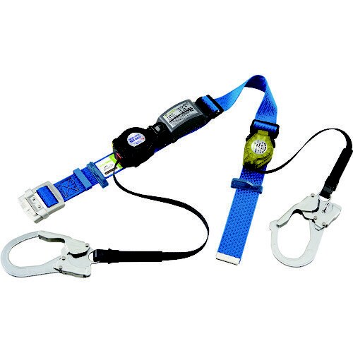 補助ロープ ロック装置付巻取器式胴ベルト SB