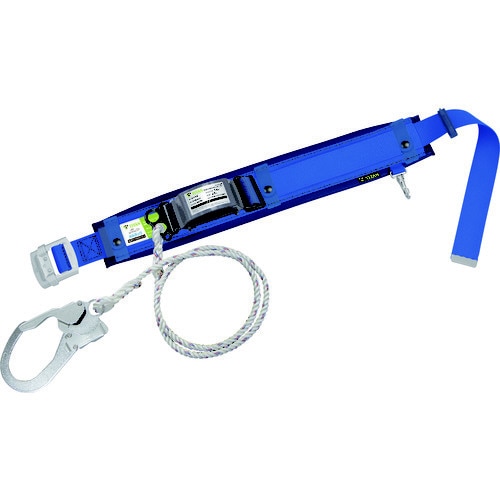 カルラックロープ式胴ベルト ブラック