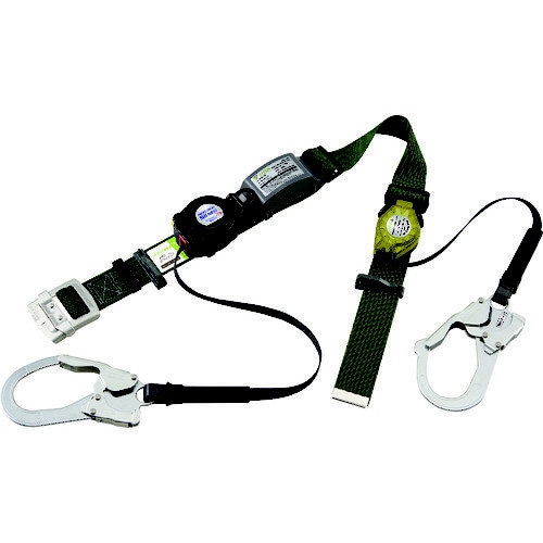 補助ロープ ロック装置付巻取器式胴ベルト GR