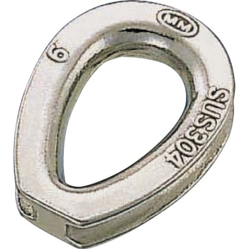 ステンレス シンブル 使用ロープ径 14mm