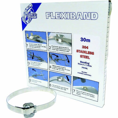 フレキシバンド ステンレス304 19mm