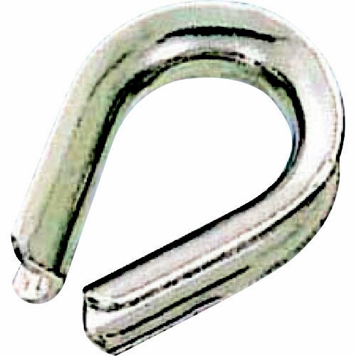 ステンレス 豆シンブル 使用ロープ径6mm