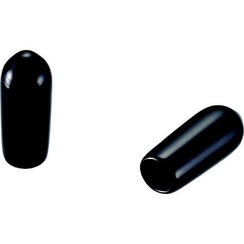 フック用先端キャップ ブラック 10個入