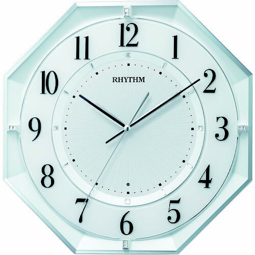 リズム 電波 壁掛け時計 φ317×50.3