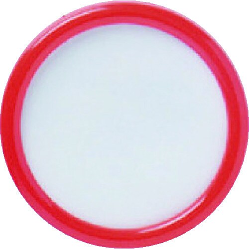 丸型名札 クリップピン両用タイプ Φ45 赤