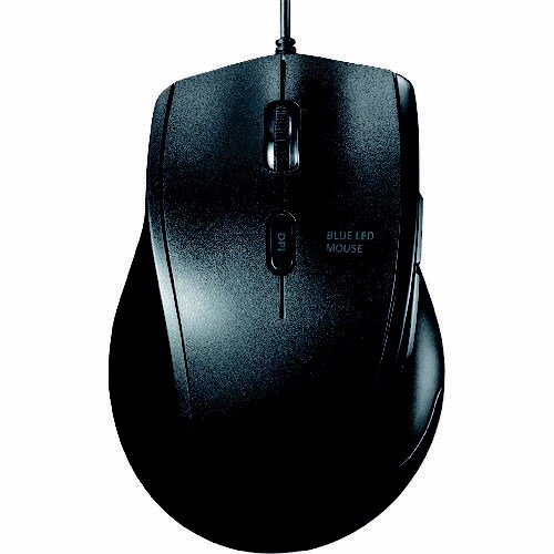 静音有線マウス左手用