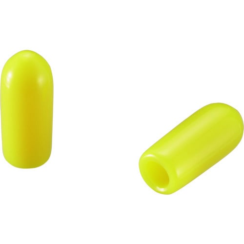 フック用先端キャップ レモンイエロー 10個入