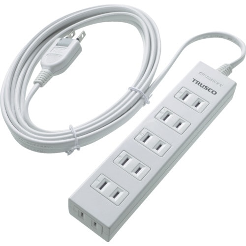 電源タップ 2P6個口 3M マグネット付