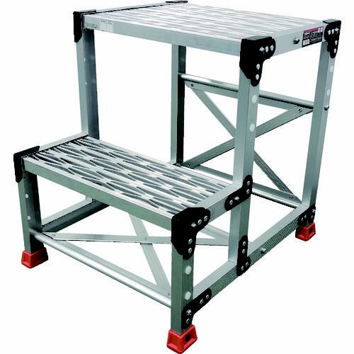 作業用踏台 1段 高さ0.6m 天板500×400