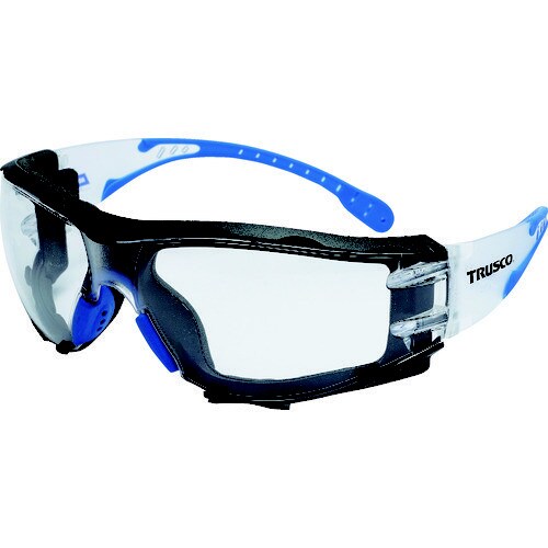 超軽量保護めがね26g 密着防塵フレーム付レンズ