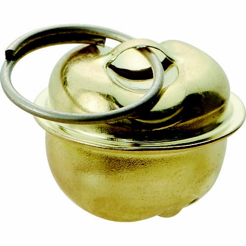 鈴 直径17.0mm 金色 10個入