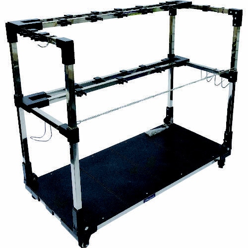 折り畳み掃除用具保管台 大