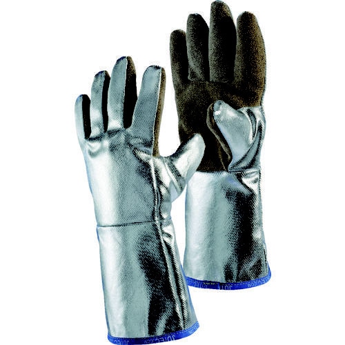 耐熱手袋 アルミナイズドレザー L