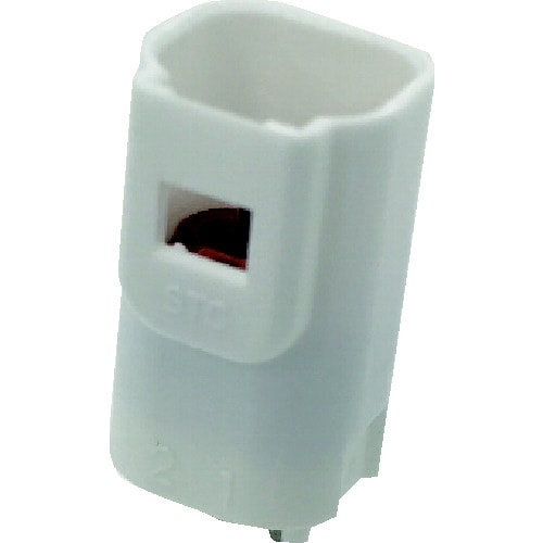 防水コネクタ ハウジング 基板タイプ 芯数2 白