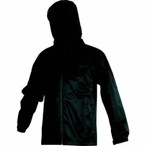 フードが回るストレッチレインスーツ ツバ付 L