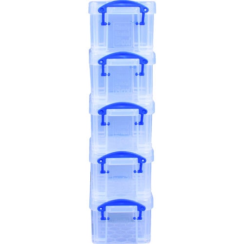 収納ケース 0.14L ブラック 5個セット