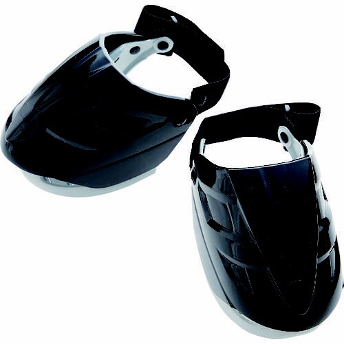 つま先も守れる甲プロテクター ブラック