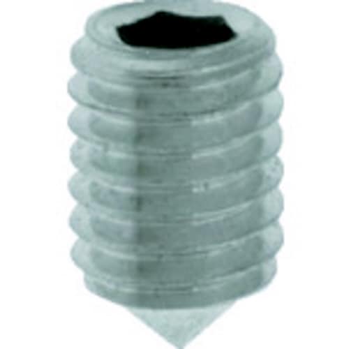 六角穴付止めネジ とがり先 M3×6 22本入