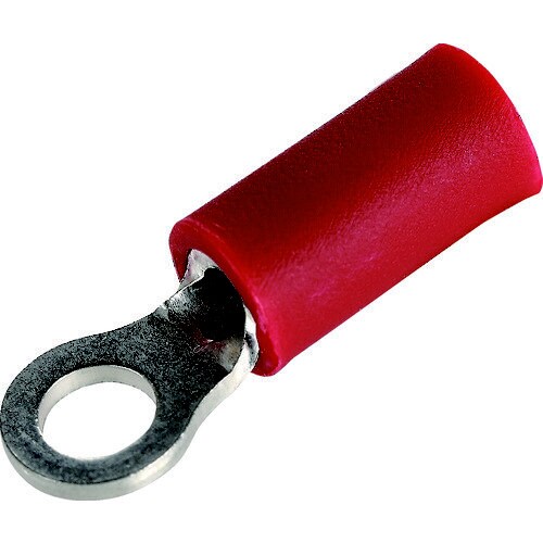 絶縁被覆付圧着端子T−RAV1.25−S3.5−R