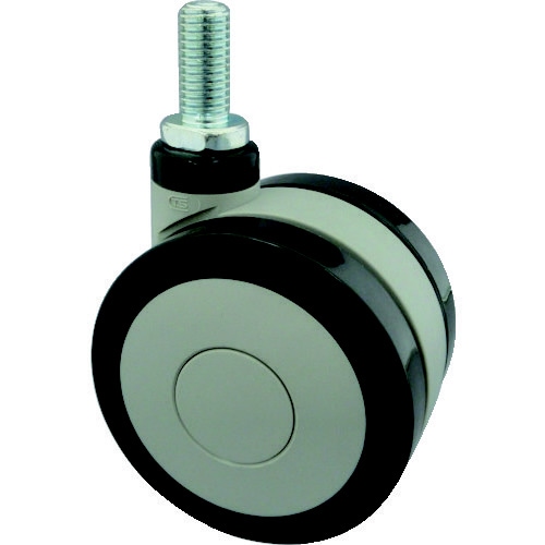 ねじ込み双輪キャスター 自在式 Φ100 M16
