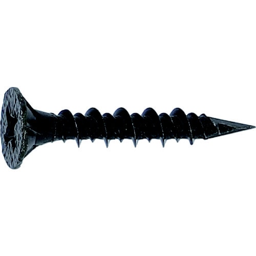 木が割れにくいビス 黒亜鉛メッキ 3.8×30