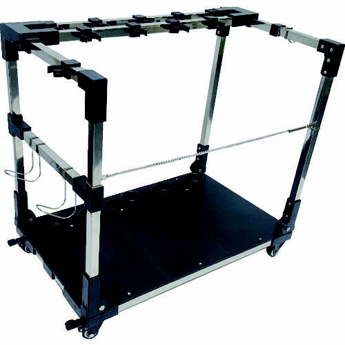 折り畳み掃除用具保管台 小