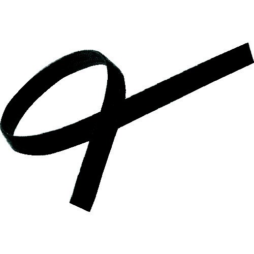 フックアンドループバンド ブラック