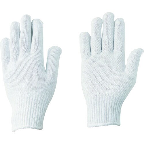 綿すべり止め手袋 5双組