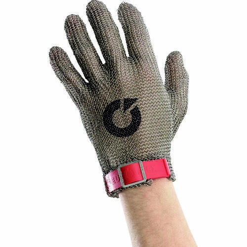 突刺し防止耐切創クサリ手袋コンフォートショートXL