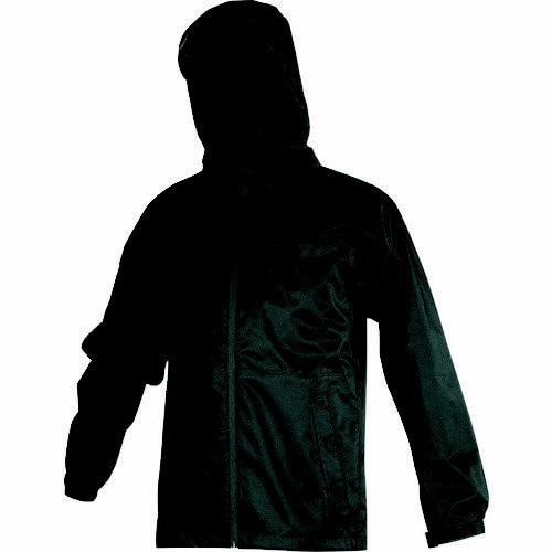 フードが回るストレッチレインスーツ ツバ付 S