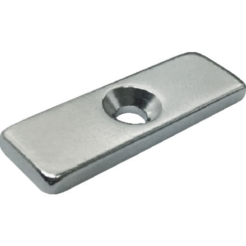 ネオジム角形 皿ねじ穴付 6×6×5mm