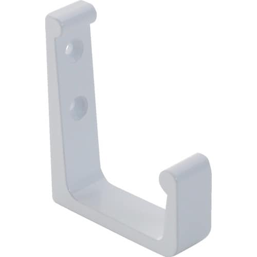 アルミL型フック 45mm 白