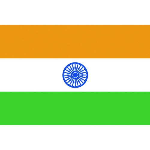 国旗No.2(90×135cm) インド