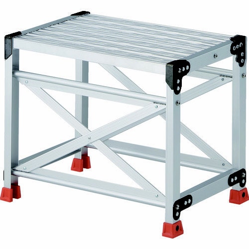 作業用踏台 1段 高さ0.5m 天板500×400