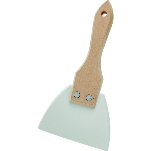 シリコンゴムベラ 木柄 95mm