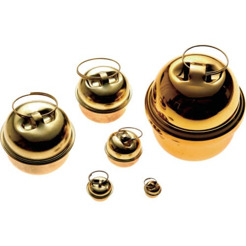 鈴 直径96.0mm 金色 3個入