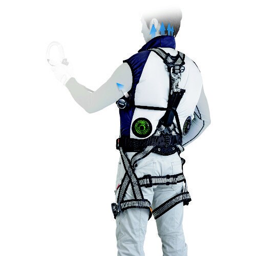 清涼ファン風雅ベスト フルセット L